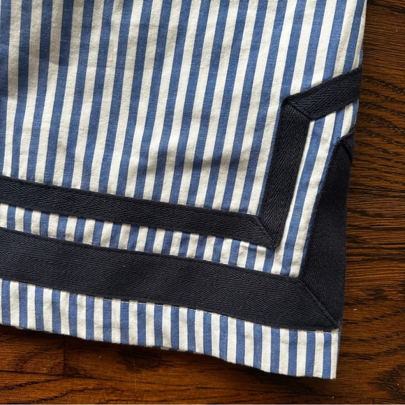 Jessica Howard sleeveless blue & white striped cotton mini Summer dress - Picture 2 of 15